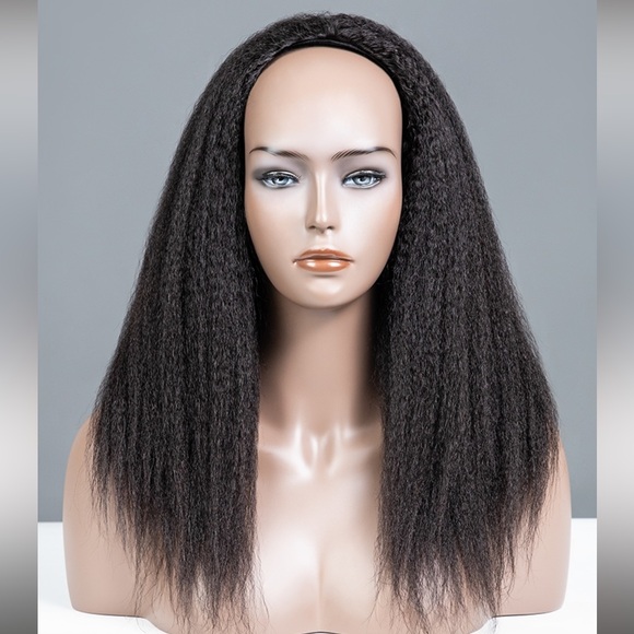 Kinky Blow-Out 3 In 1 Half Wig Hergiven hair - Picture 1 of 12